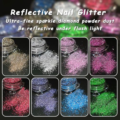 Reflective Glitter Powder Set