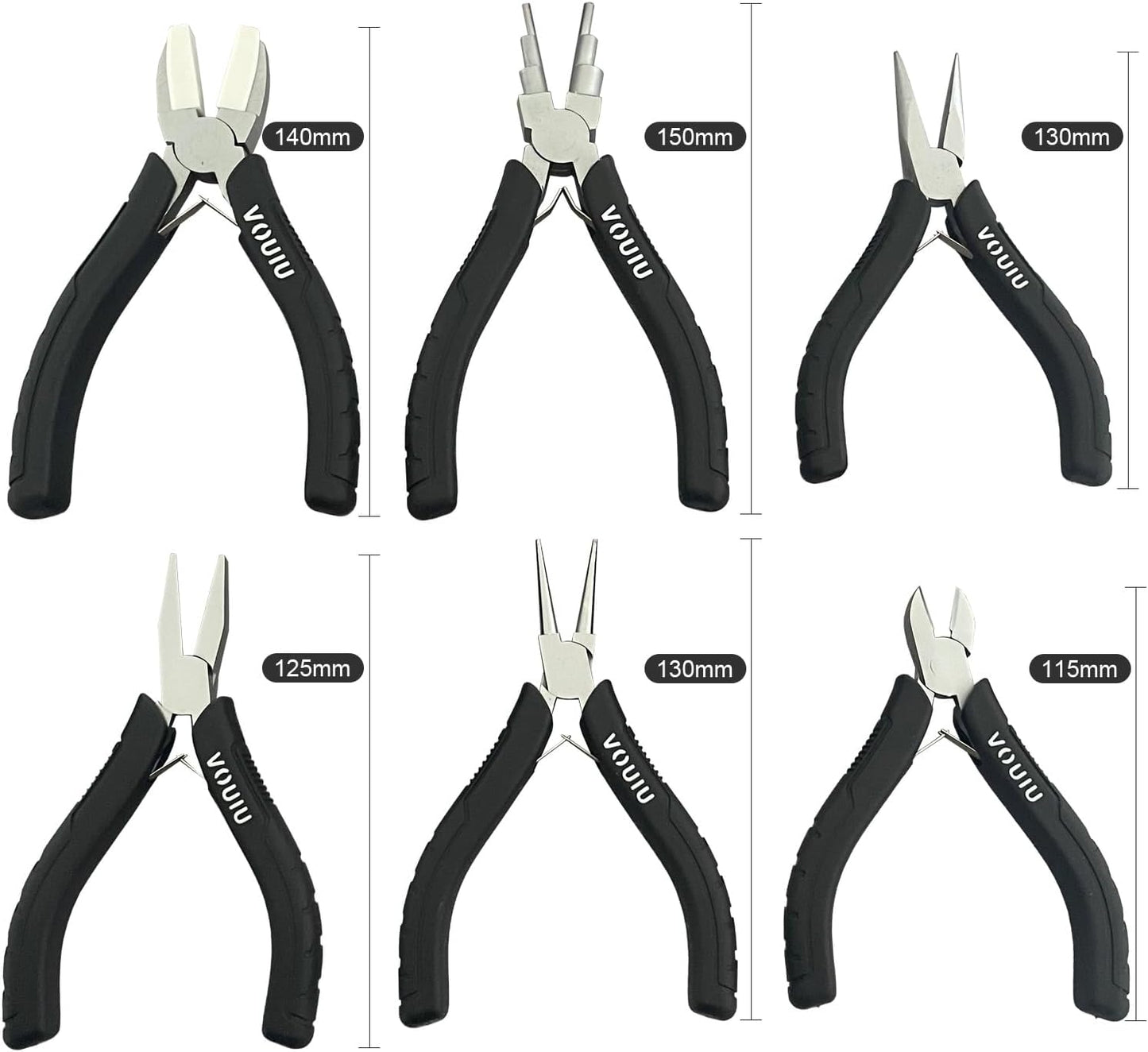 6-Piece Jewelry Pliers Set Jewelry Making Tools - Crafty Corner