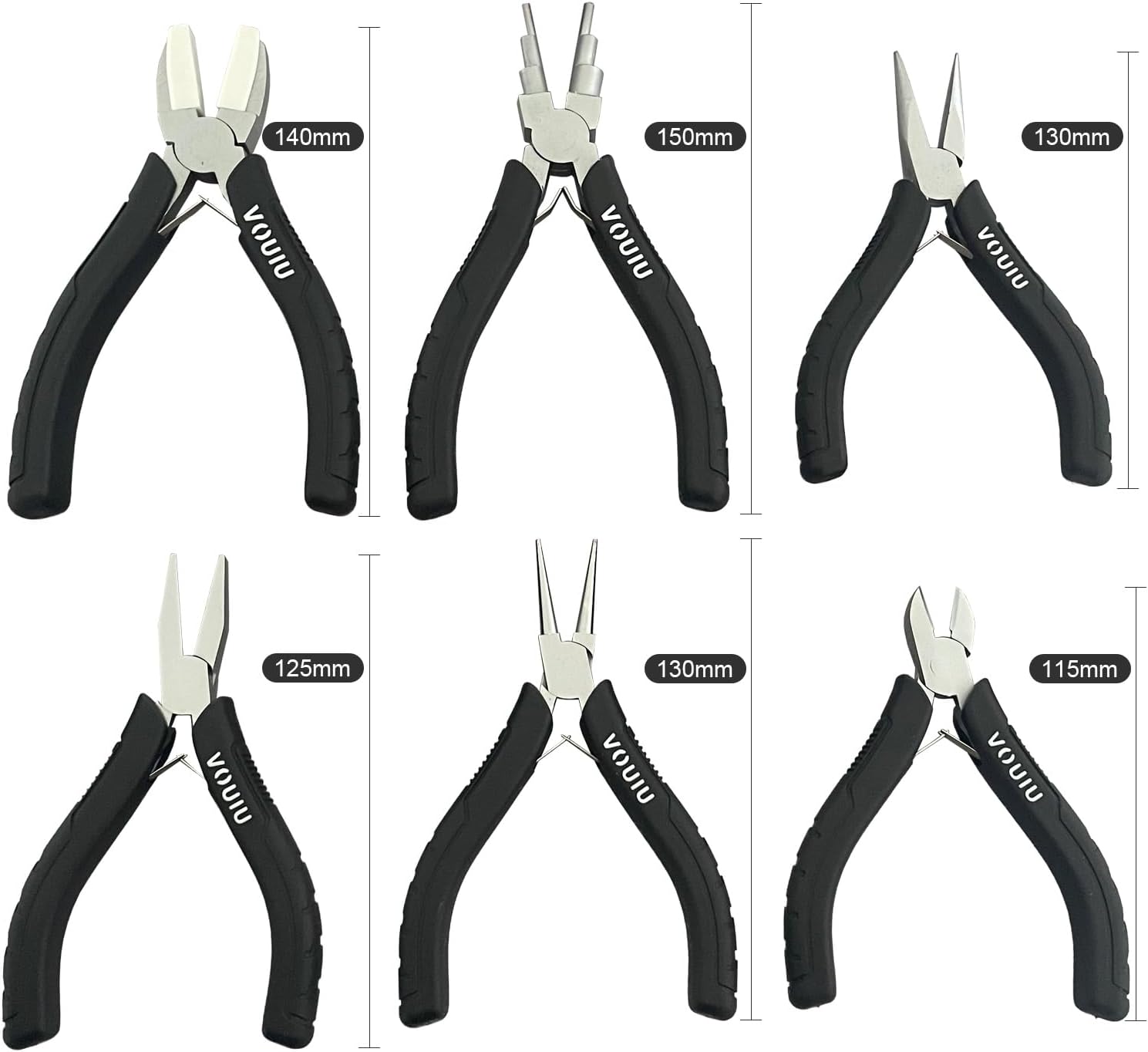 6-Piece Jewelry Pliers Set Jewelry Making Tools - Crafty Corner