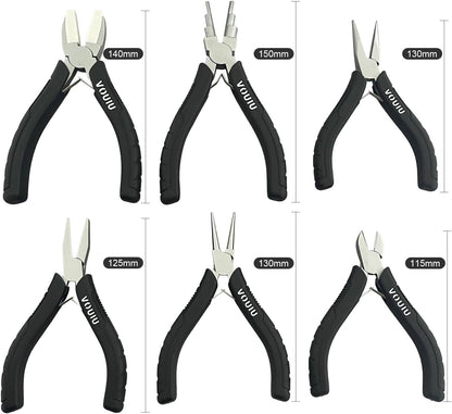 6-Piece Jewelry Pliers Set Jewelry Making Tools - Crafty Corner