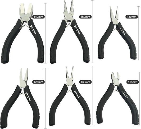 6-Piece Jewelry Pliers Set Jewelry Making Tools - Crafty Corner