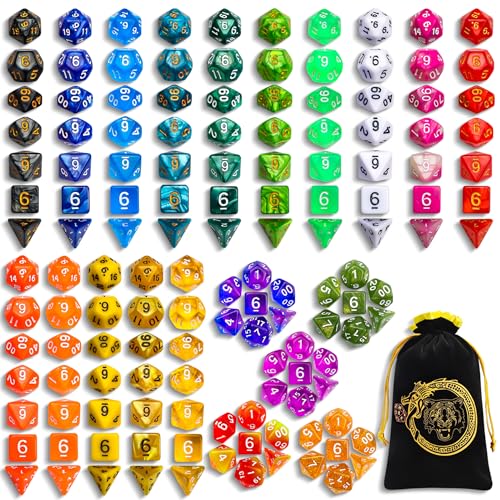 Polyhedral Dice Set (42 Count)