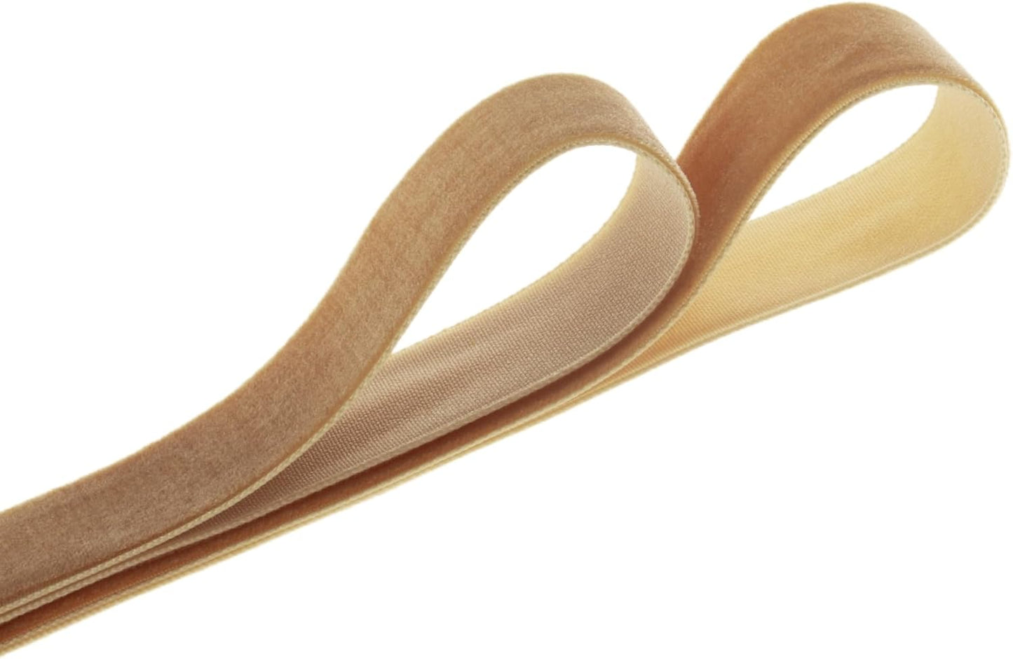 Vintage Khaki Velvet Ribbon, 1 Inch X 25Yd - Crafty Corner