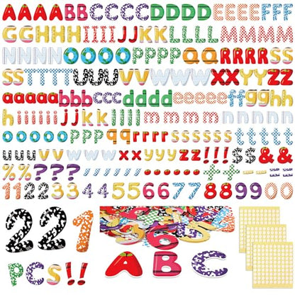 221 Pcs Back to School Bulletin Board Letters for Classroom (221 Count)