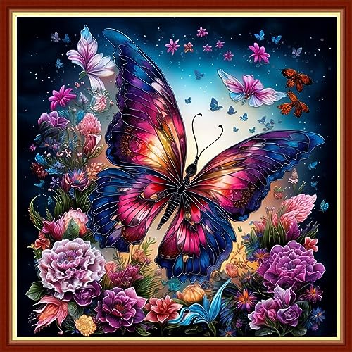Beginners Cross Stitch Kits Stamped Full Range of Embroidery Kits for Adults DIY Cross Stitches kit Embroidery Patterns for Needlepoint kit