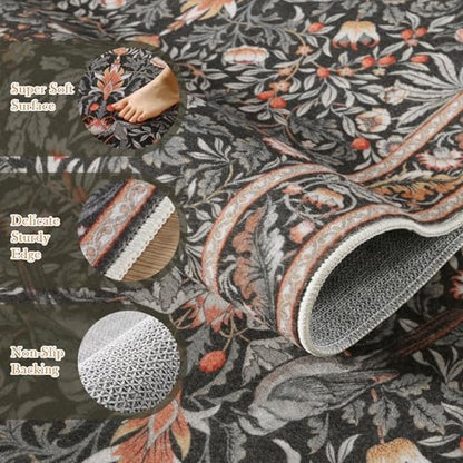 Boho Living Room Rug 8x10 (80 Sq Ft)