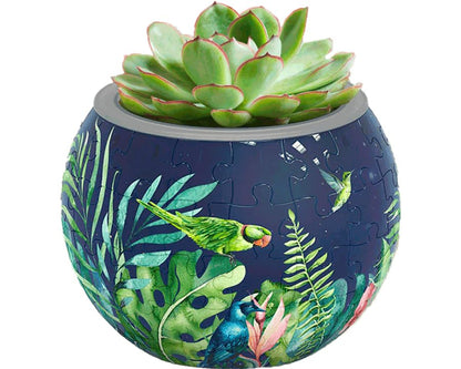 3D Puzzle Planter 80 Pieces