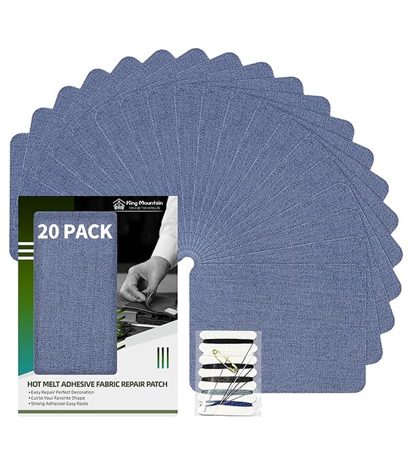 Iron on Repair Patch 20 Pcs Pack