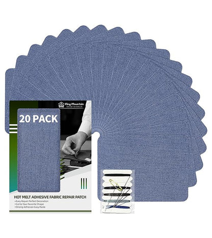 Iron on Repair Patch 20 Pcs Pack
