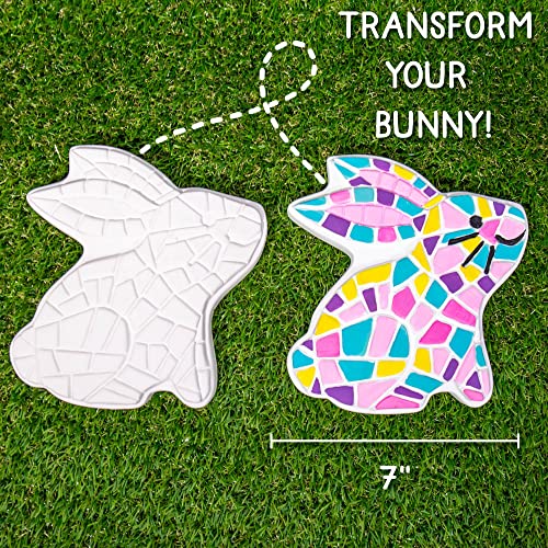 Paint Your Own Bunny Garden Stone
