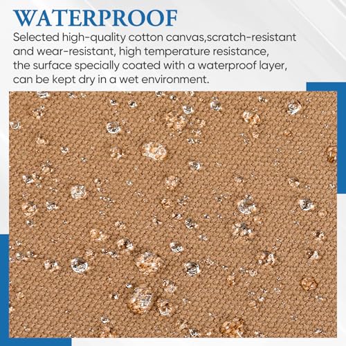 Canvas Patch 5.5 x 8 Inches 6Pcs Self (6 Count)