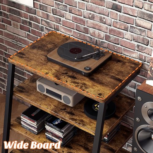 AV Media Stand with Outlets
