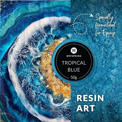 Tropical Blue Epoxy Resin Color Pigment