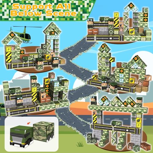 100PCS Magnetic Blocks