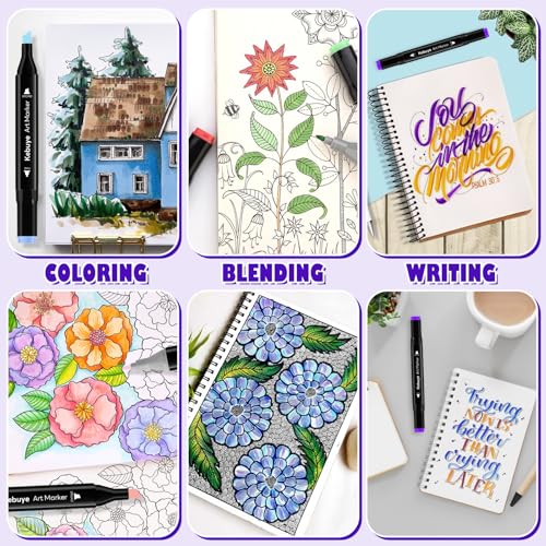 Alcohol Markers Set 48 Colors (48 Count)