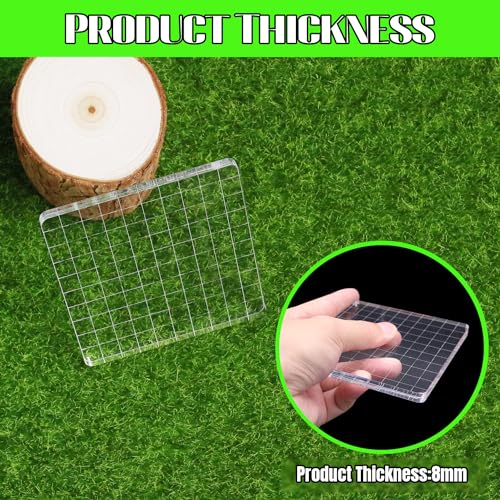 2Pcs Clear Stamp Blocks Set (2 Count)