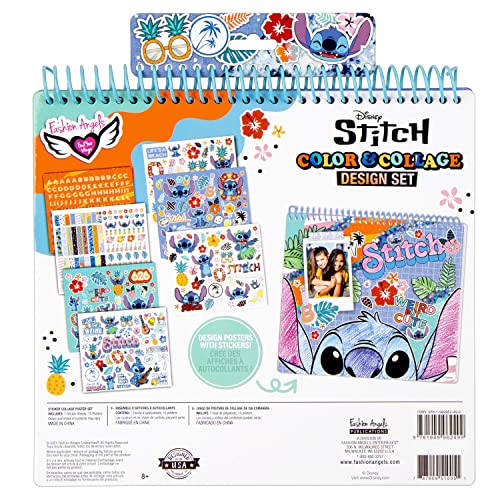 Disney Stitch Color & Collage Design Set