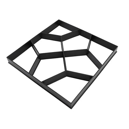 Yinhing Walk Maker 15.7 Inch ABS Reusable Pavement Concrete Maker Stepping Stone Paver Kit for Lawn Garden Patio Backyard Walkways DIY Outdoor Projects Versatile Stone for Elegant Pa
