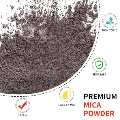 Mica Powder 100g Mica Powder for Epoxy Resin (3.53 Ounce)
