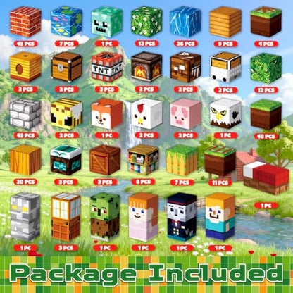 300 PCS Magnetic Blocks