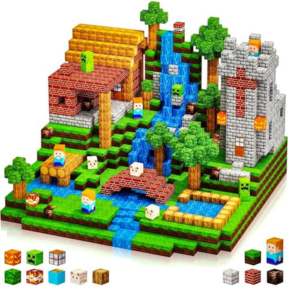 100 PCS Magnetic Blocks (100 Count)