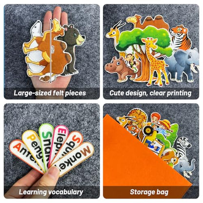 Felt Flannel Board Story Pieces for Toddlers Preschool
