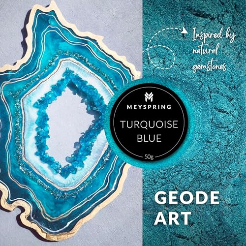 Turquoise Blue Mica Powder
