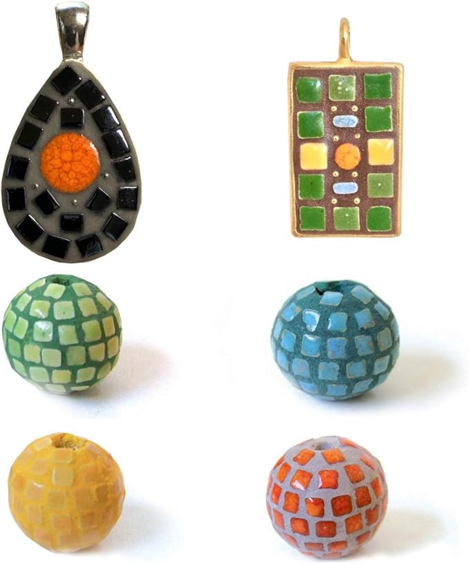ALEA Mosaic Mosaic-Minis, 1000 Pieces, Nano 3x3x3mm, 20 Colors, MXAL