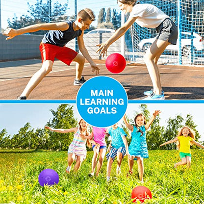 Dodgeballs Playground Balls 8.5" (6 Count)