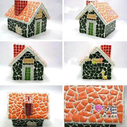 1.1LB Irregular Ceramics Mosaic Tiles (350 Count)