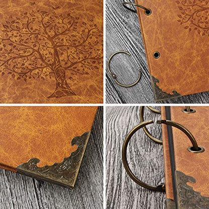 Photo Album DIY Scrapbook 10x10 inch 50 Pages Double Sided