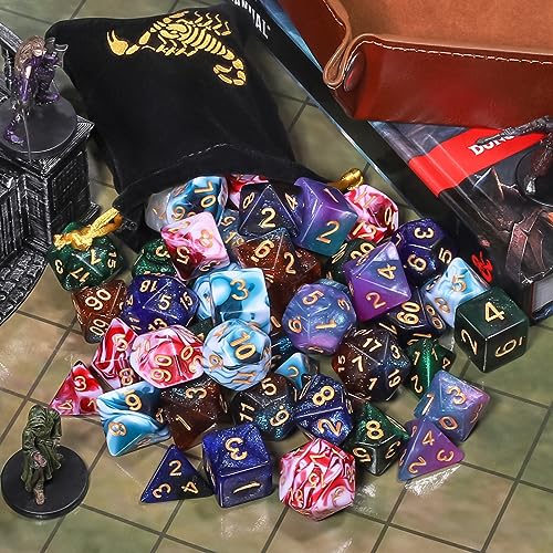 Polyhedral Dice Set (42 Count)