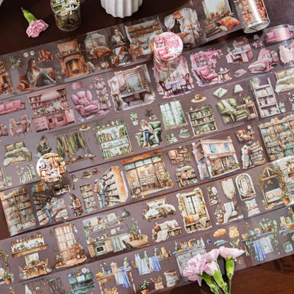 6Pcs Living Theme PET Tapes (6 Count)