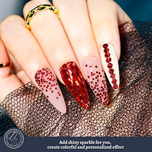 Red Glitter 160g (5.64 Ounce)