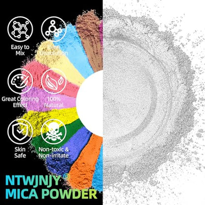 Pearl White Mica Powder for Epoxy Resin