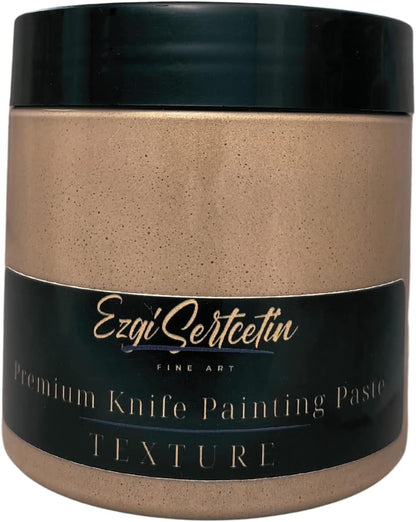 Premium Palette Knife Painting Paste|Texture Paste|Authentic Bright Colors|Ready to Use|Easy to Apply| 6oz (Nude)