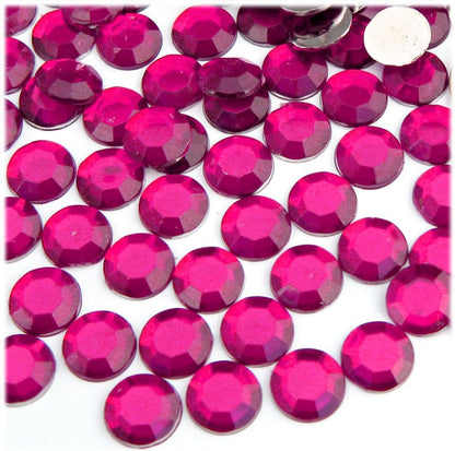 The Crafts Outlet 144pc Rhinestones Round 10mm - Flatback Beer Brown - Crafty Corner