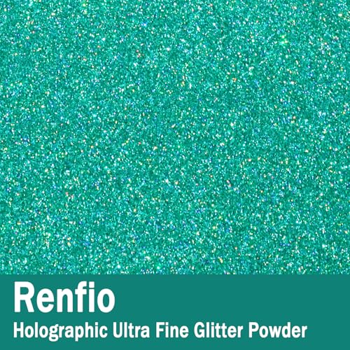 Holographic Ultra Fine Blue Glitter Powder Metallic Resin Glitter
