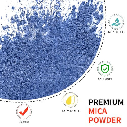 Mica Powder 100g Mica Powder for Epoxy Resin (3.53 Ounce)