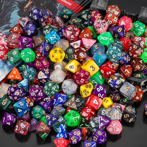 30 Sets Polyhedral Dice (210 Count)