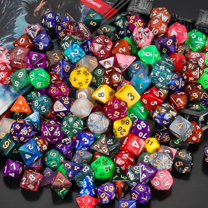 30 Sets Polyhedral Dice (210 Count)