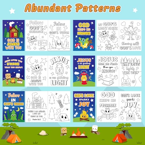 Camping Coloring Books (24 Count)