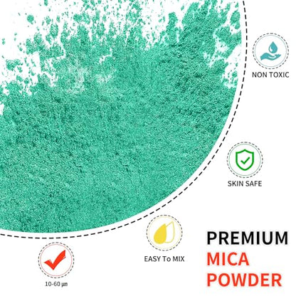 Mica Powder 100g Mica Powder for Epoxy Resin (3.53 Ounce)