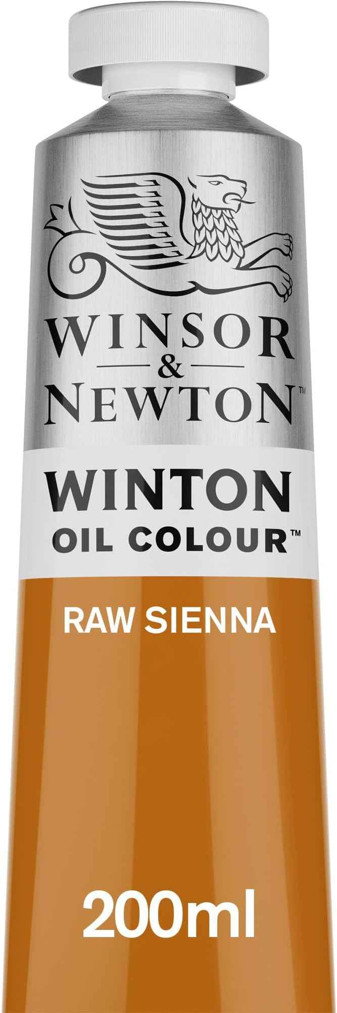Winsor & Newton Winton Oil Color, 200ml (6.75-oz) Tube, Raw Sienna