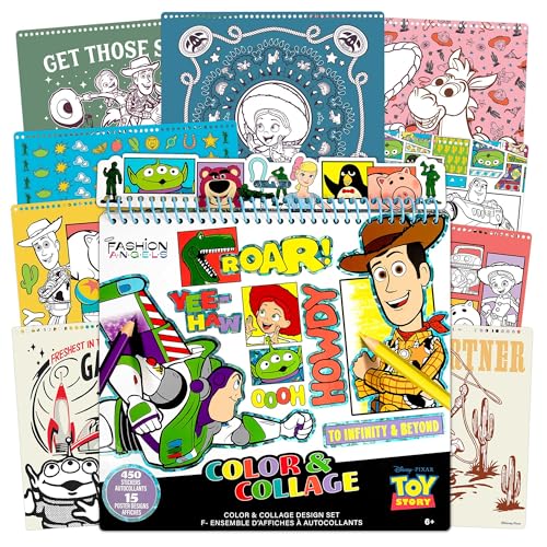 Disney Pixar Toy Story Color & Collage Portfolio Set