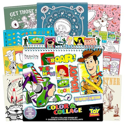 Disney Pixar Toy Story Color & Collage Portfolio Set