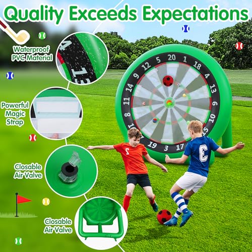 Giant Inflatable Dartboard (28 Count)