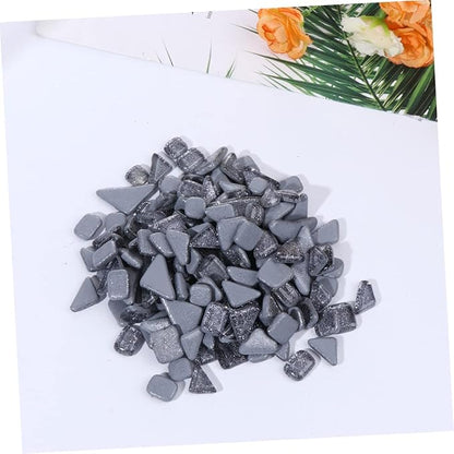 DIY Crystal Glass Irregular Tiles Supplies Craft Gem Stones