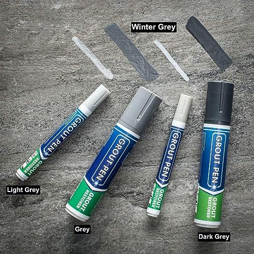 Grout Pen Winter Grey Tile Grout Paint Marker (2 Count)