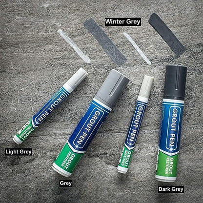 Grout Pen Winter Grey Tile Grout Paint Marker (2 Count)